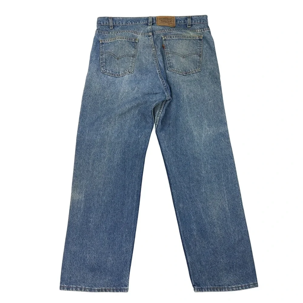 Vintage 80s Levis 505‎ Orange Tab Jeans Mens Size 40x30 Made in USA